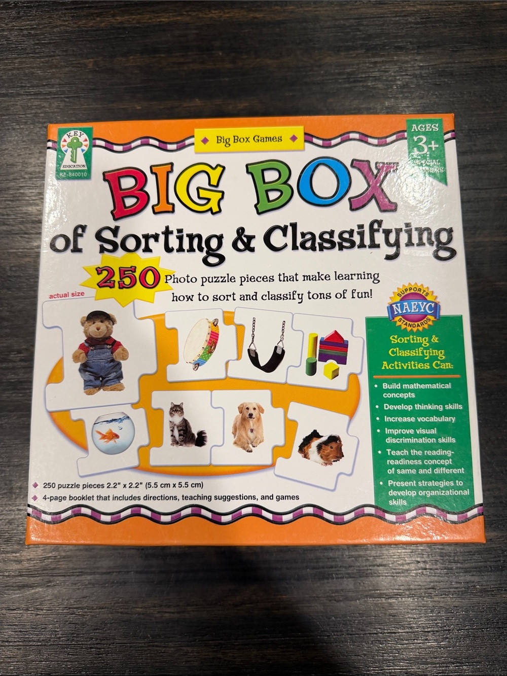 Big Box of Sorting & Classifying Learning Game by Key Education